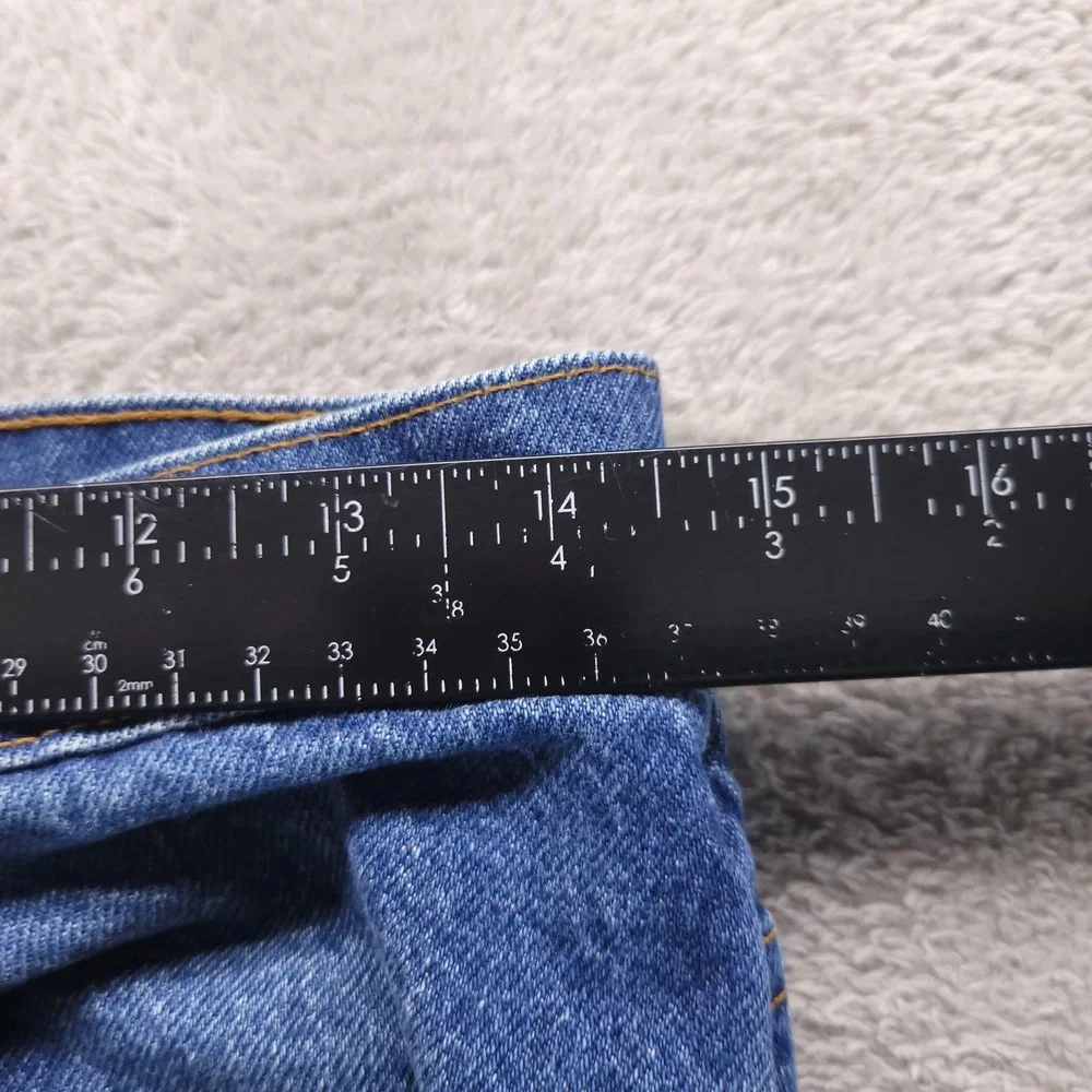 VTG Levis 517 Jeans Mens 31x32 Blue Slim Bootcut Orange Tab 80s Made In USA